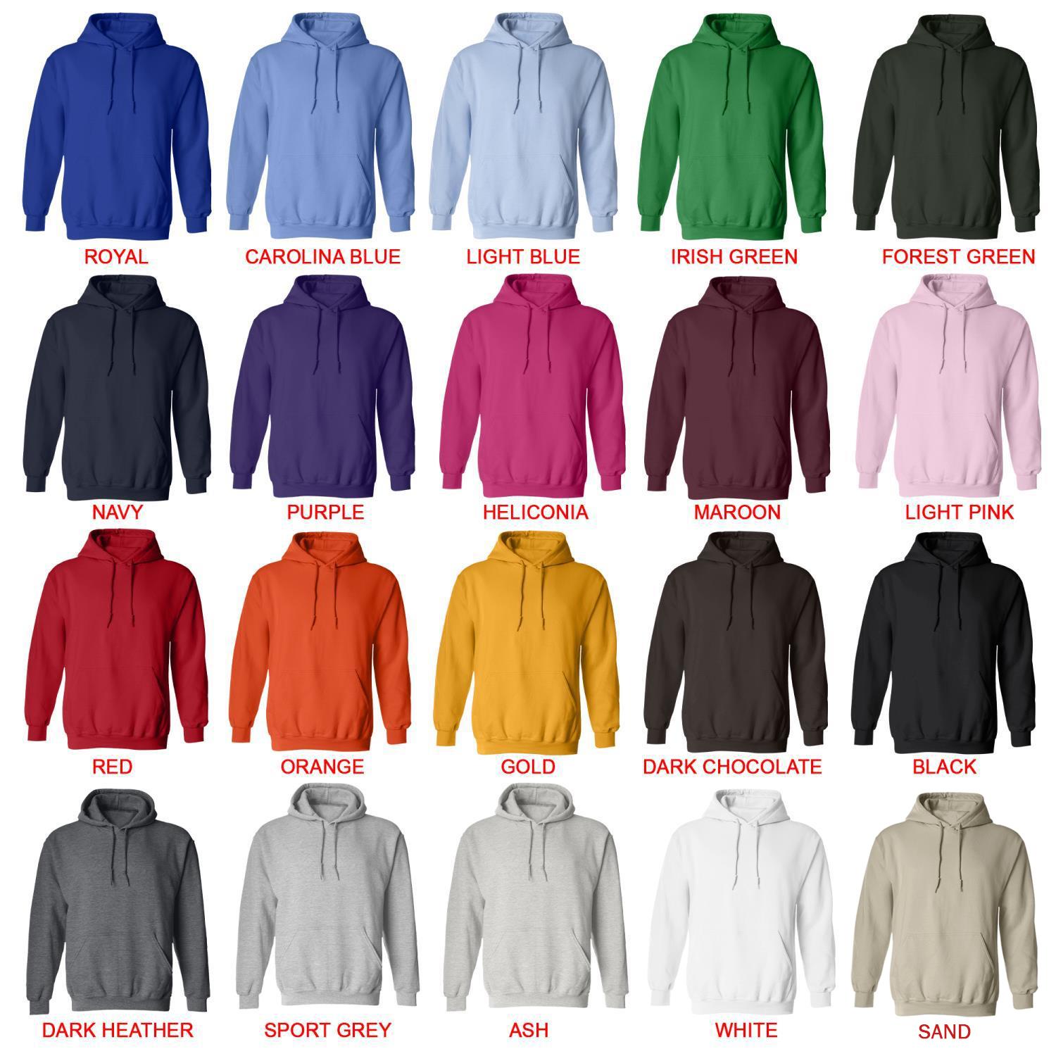 hoodie color chart - Total Drama Island Store